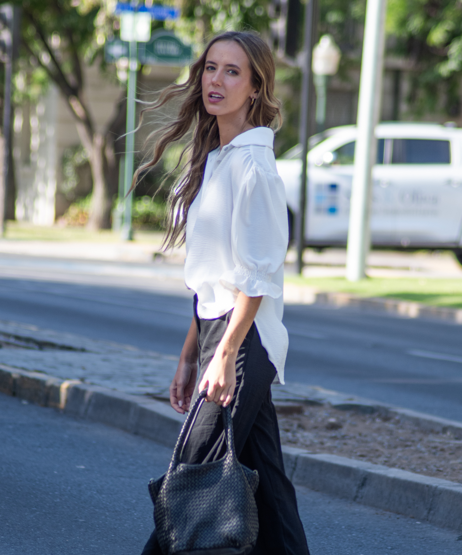 Blusa Catania Blanca