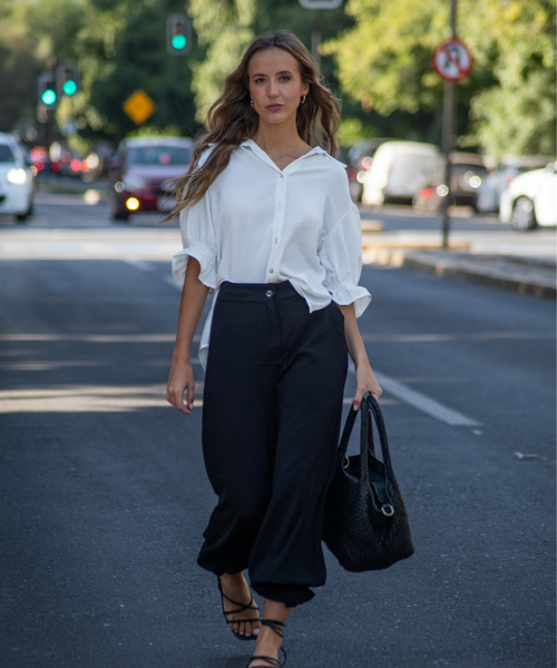 Blusa Catania Blanca