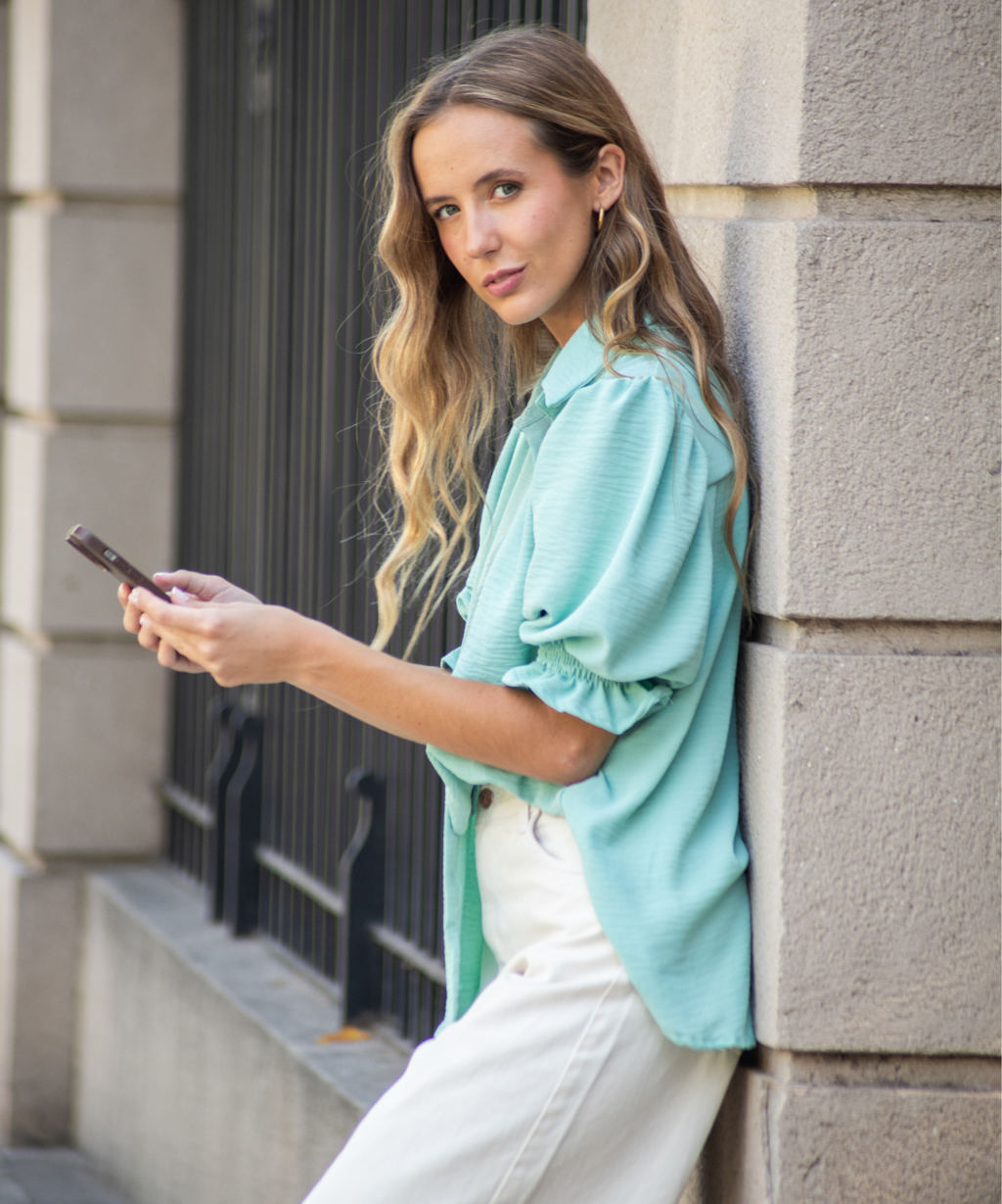 BLUSA CATANIA MENTA