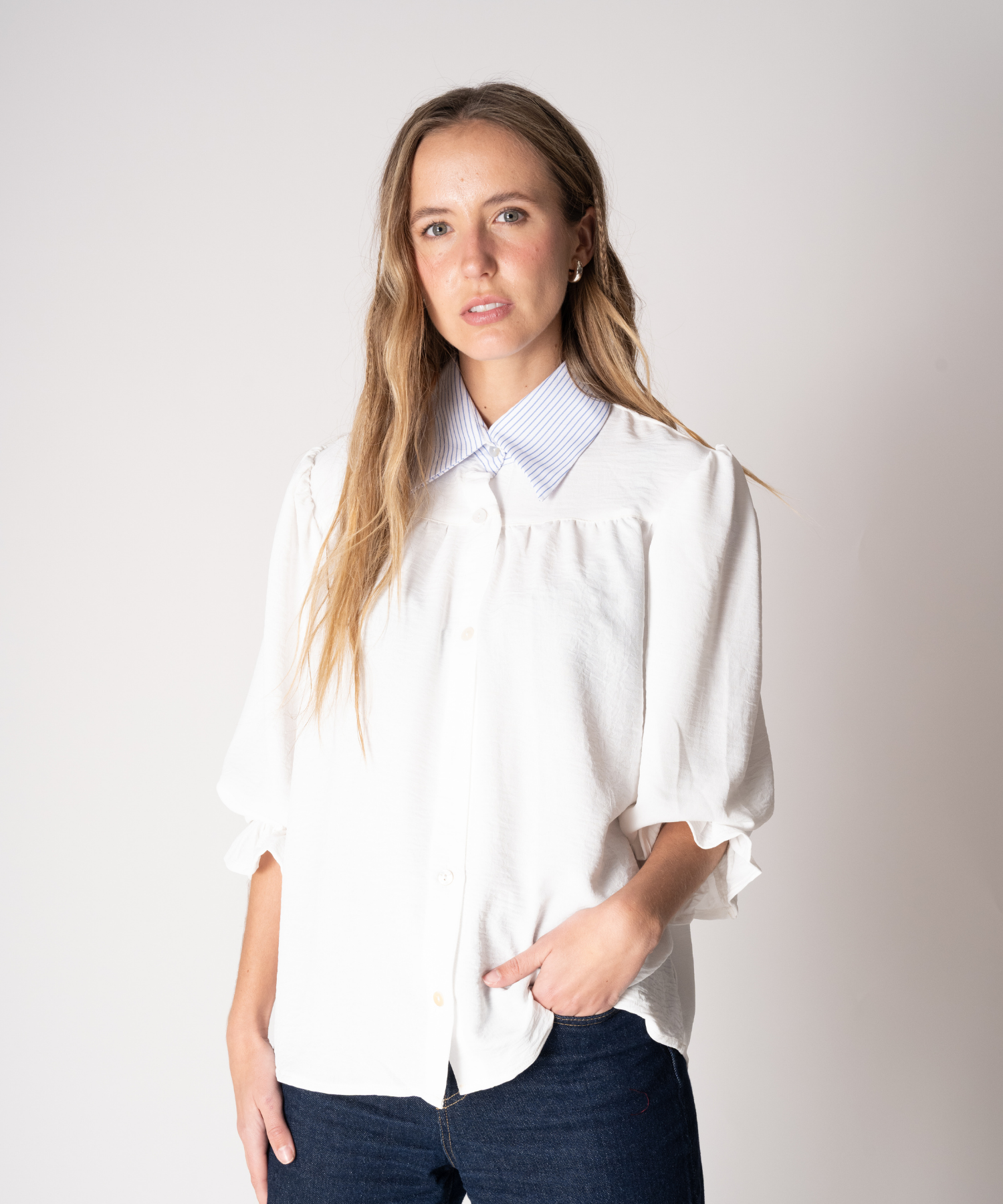 BLUSA TOSCANA WHITE