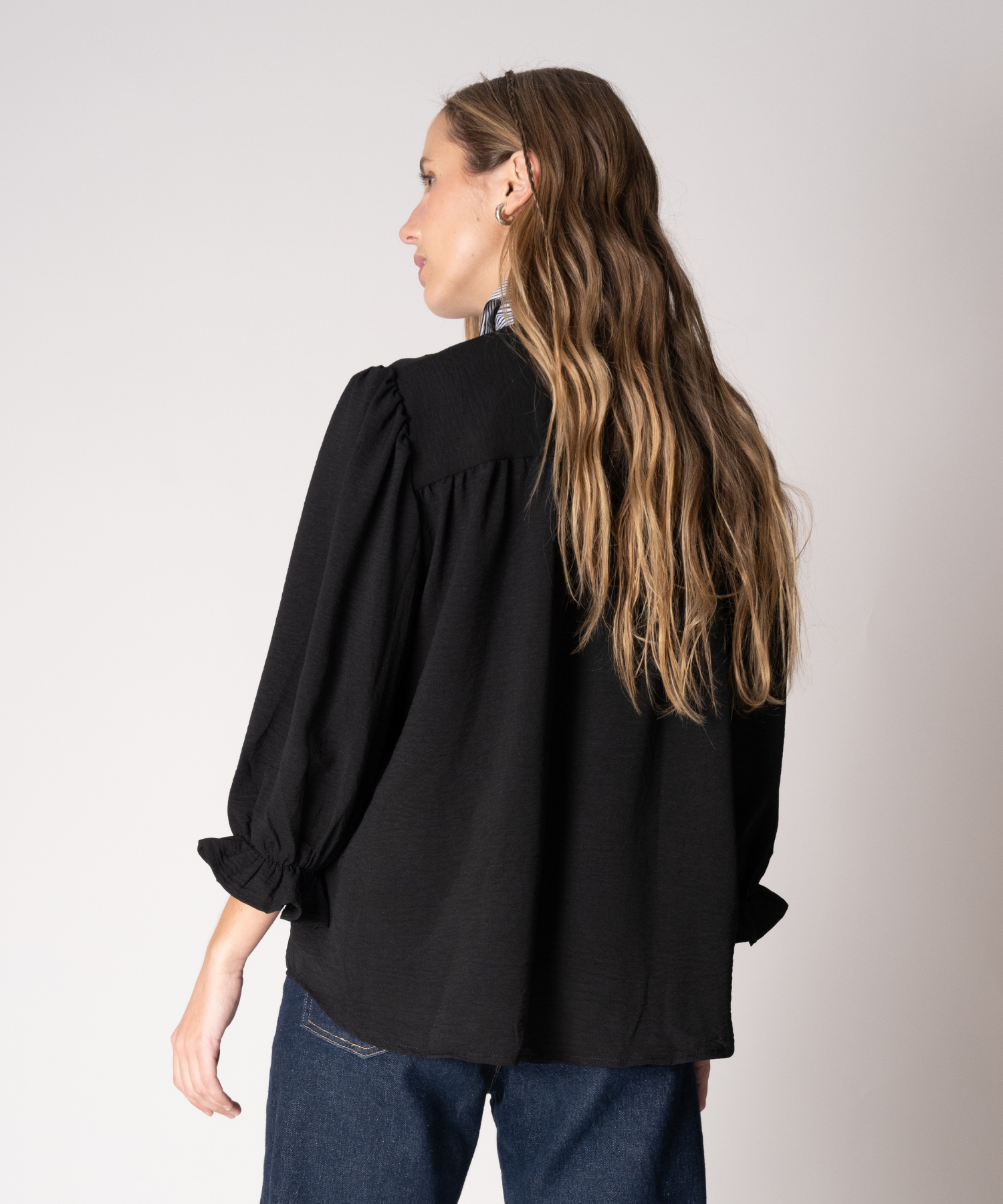 BLUSA TOSCANA BLACK