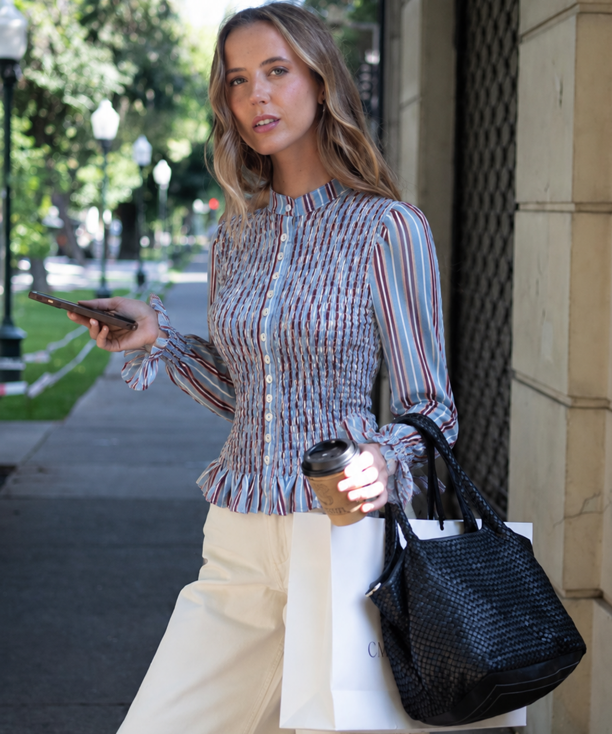 BLUSA AMALFI LINEAS