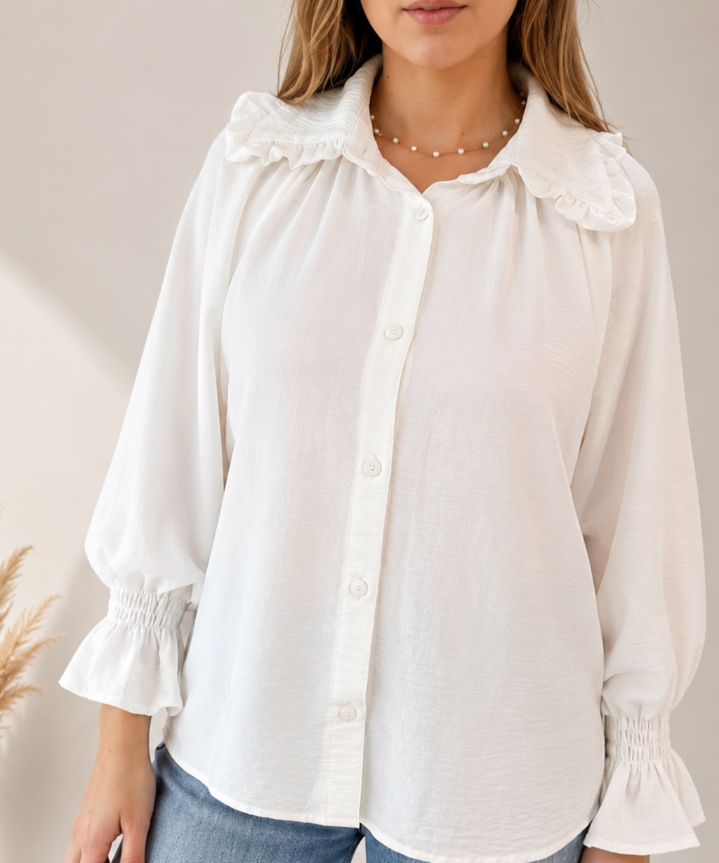 BLUSA BARCELONA BLANCA