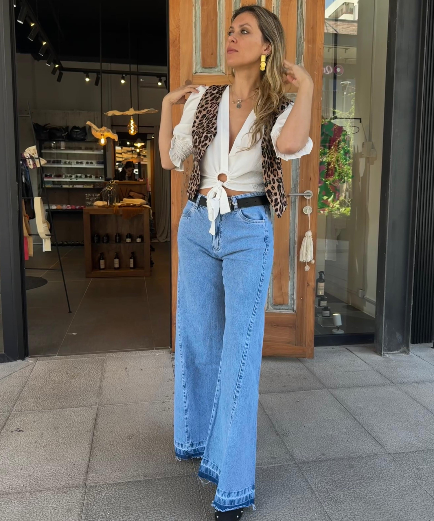 JEANS PALAZZO NÁPOLES