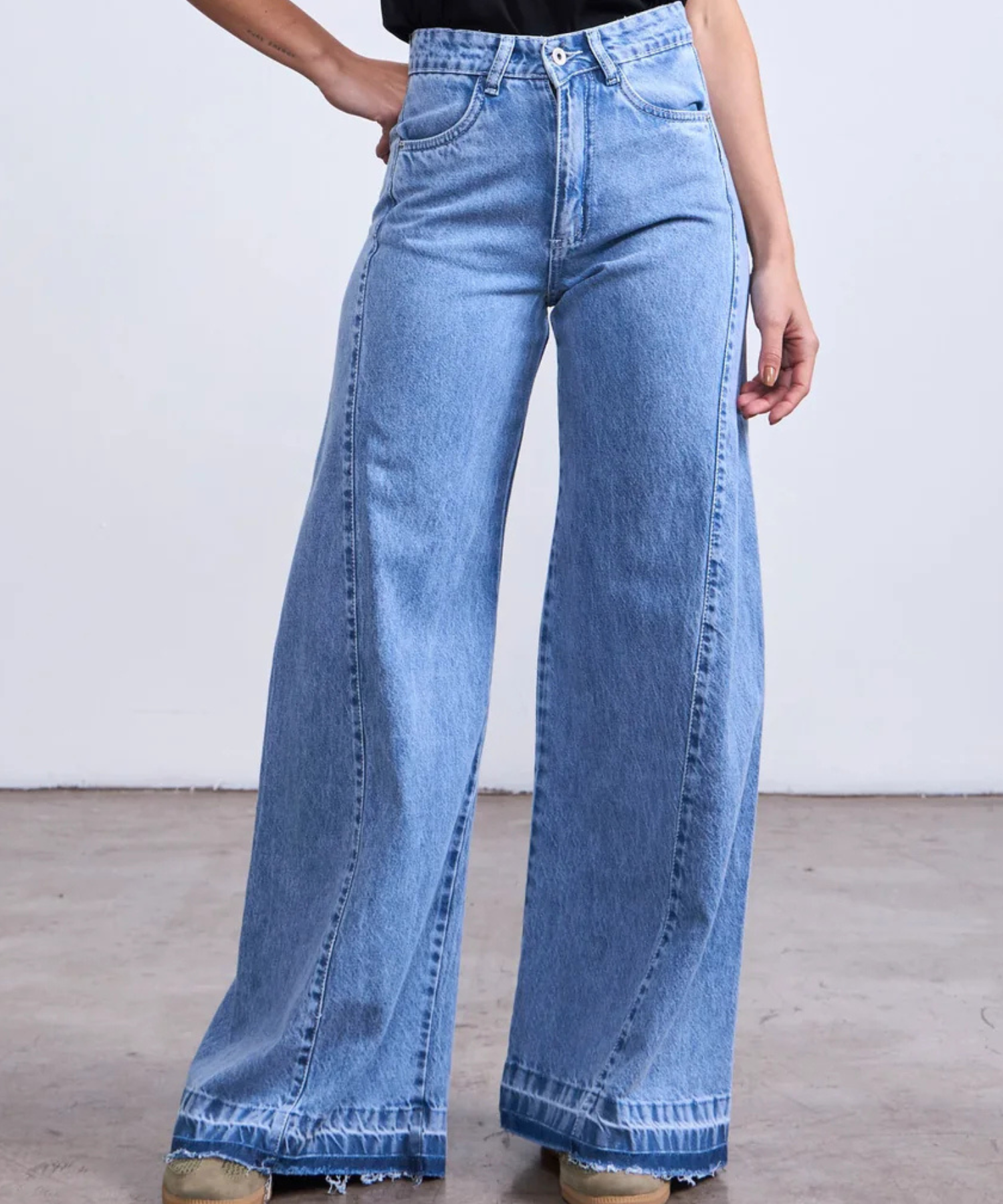 JEANS PALAZZO NÁPOLES