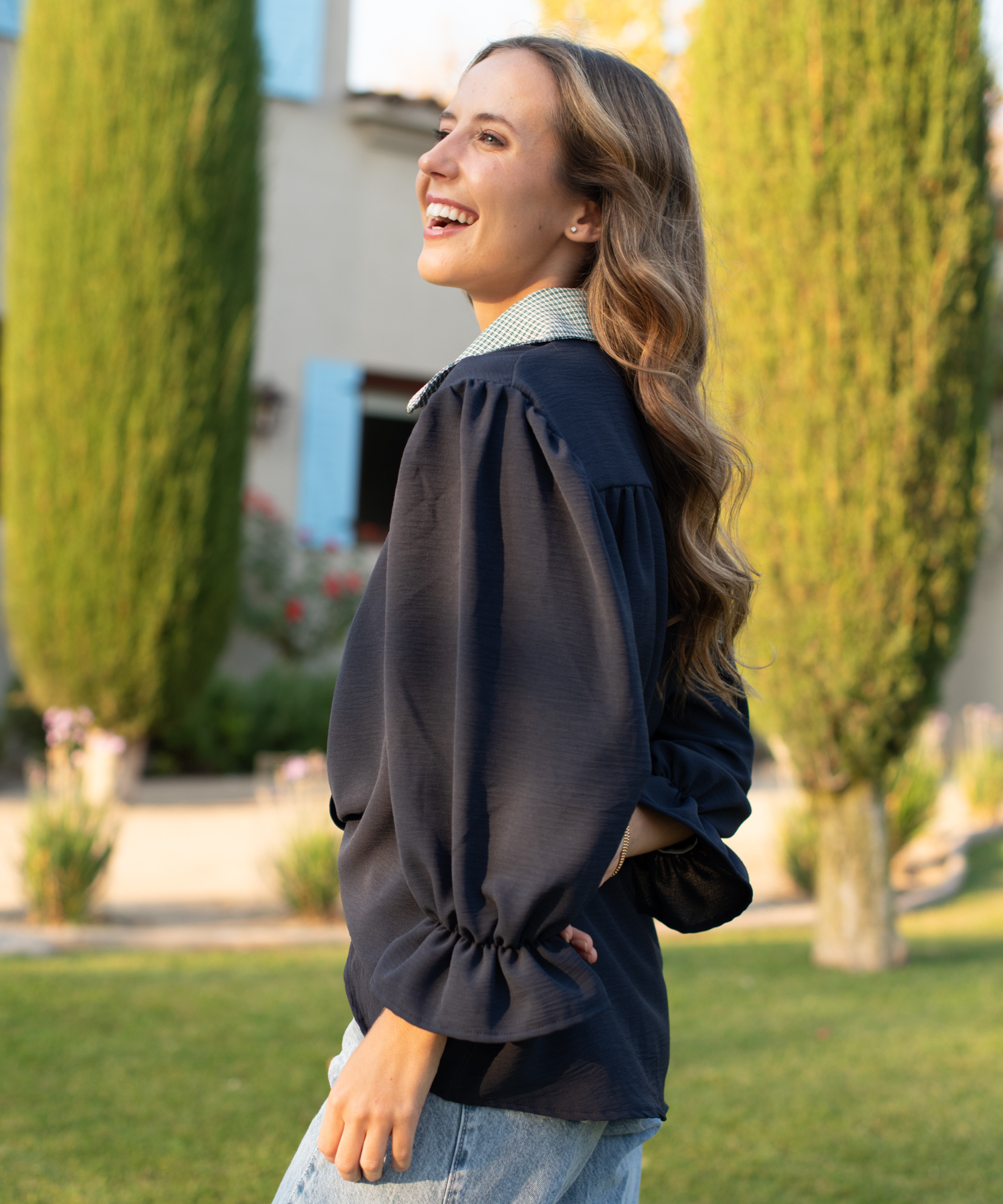 Blusa Toscana Blue