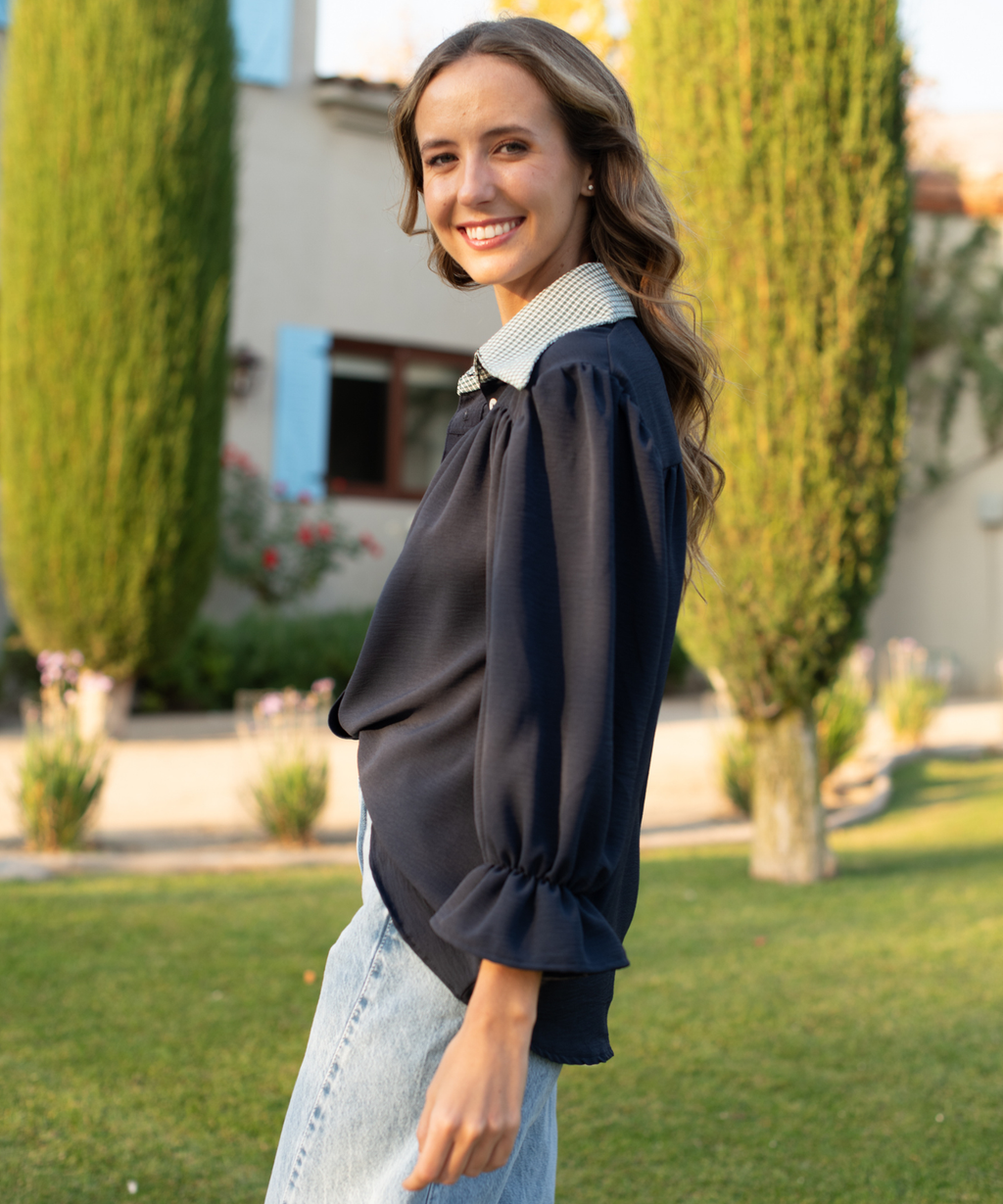 Blusa Toscana Blue